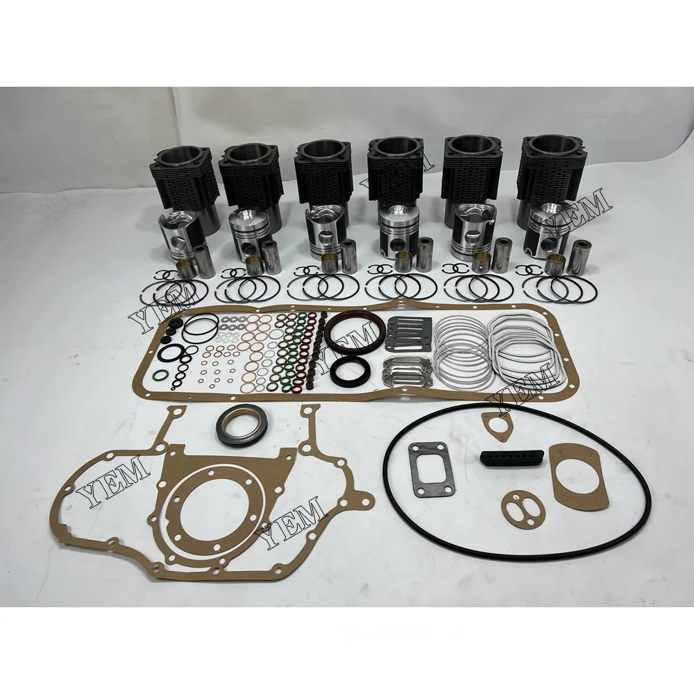 BF6L913 Cylinder Liner Kit With Gasket Set for Deutz Excavator Repair Replacement 4