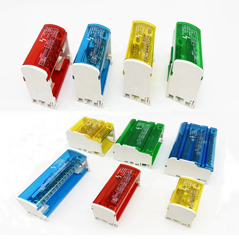 411 Heavy Duty Bus Bar Power Distribution Box Terminal Block Connector ...