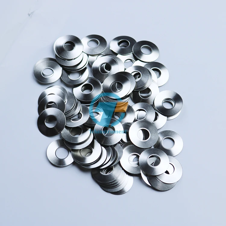 304 пружина из нержавеющей стали (Belleville шайбы) для корпусов CR2032-100 шт./шт. монет шайбы