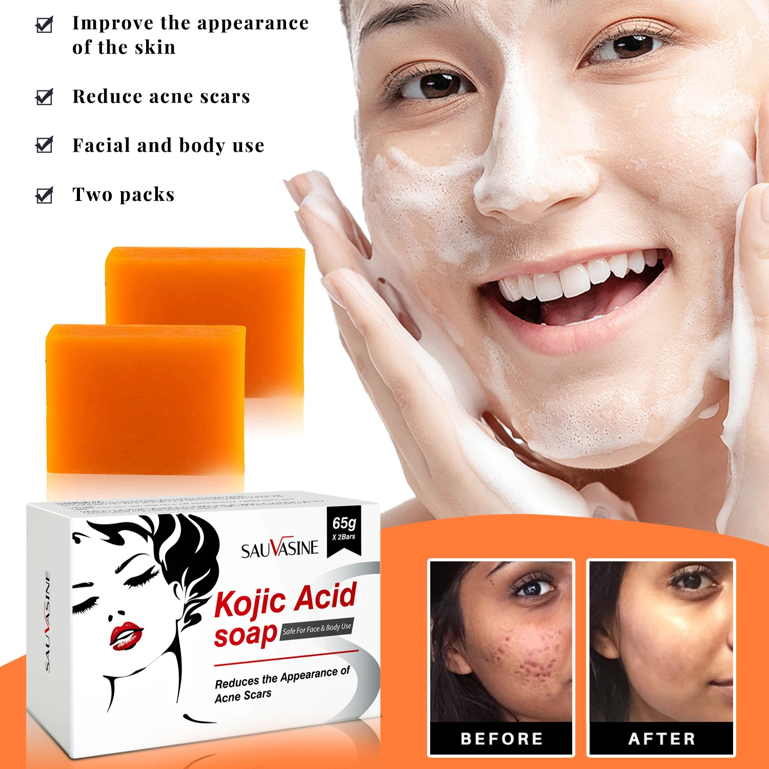 collagen glutathione philippines kojie.san Face & Body Soap  Kojic Acid Soap for Dark Spots & Pigmentation