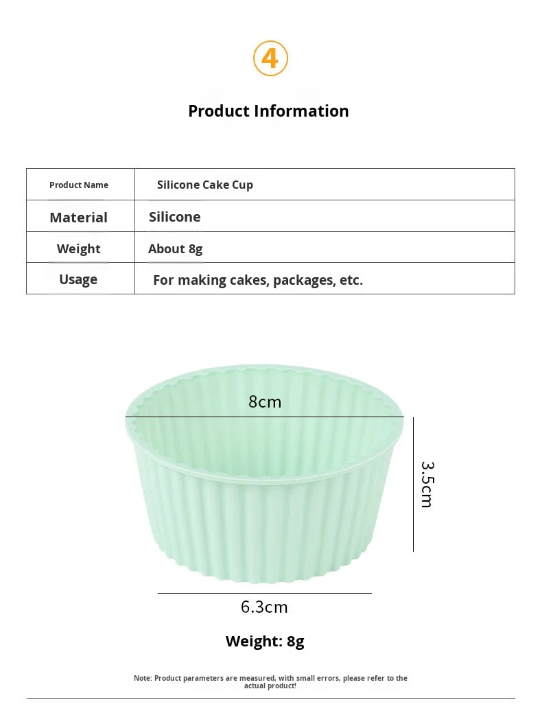 New Silicone Cake Mold Air Fryer Bowl Reusable Non-Toxic Non-Stick Oven Baking Mold for Cake Pudding details