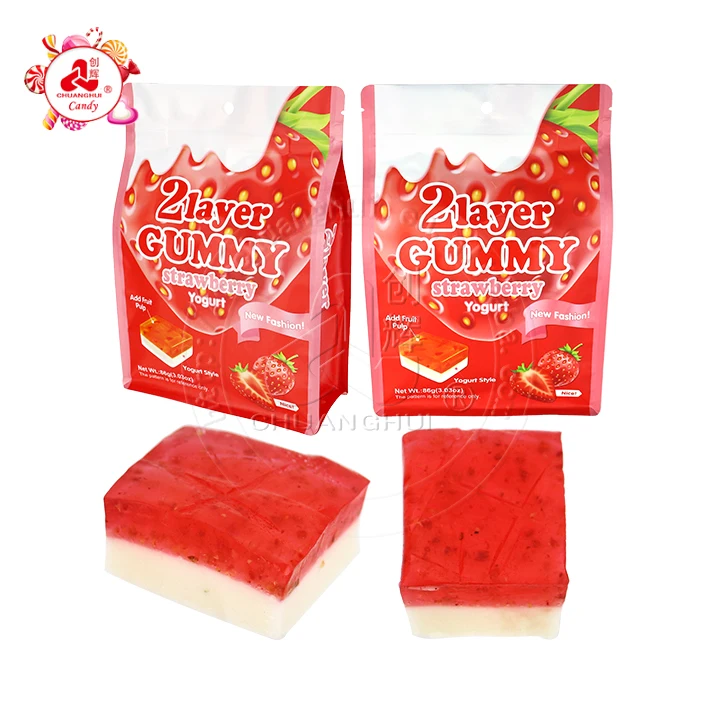 2 layer gummy