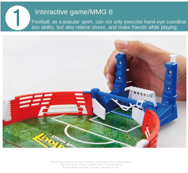 Soccer Table Football Board Game For Family Party Tabletop Play Ball Soccer Toys Kids Boys Sport