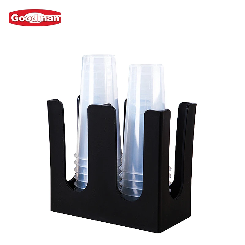 Restaurant Drink Self-Service Plastic Coffee Station Organizer Bar Countertop Paper Cup and Lid Dispenser Holder manufacture