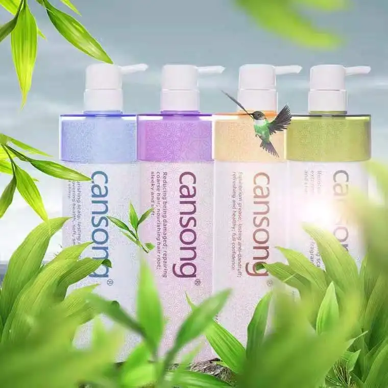 
 Антиперхоть и антизуд, питающий шампунь для волос Cansong OEM ODM от частного бренда  