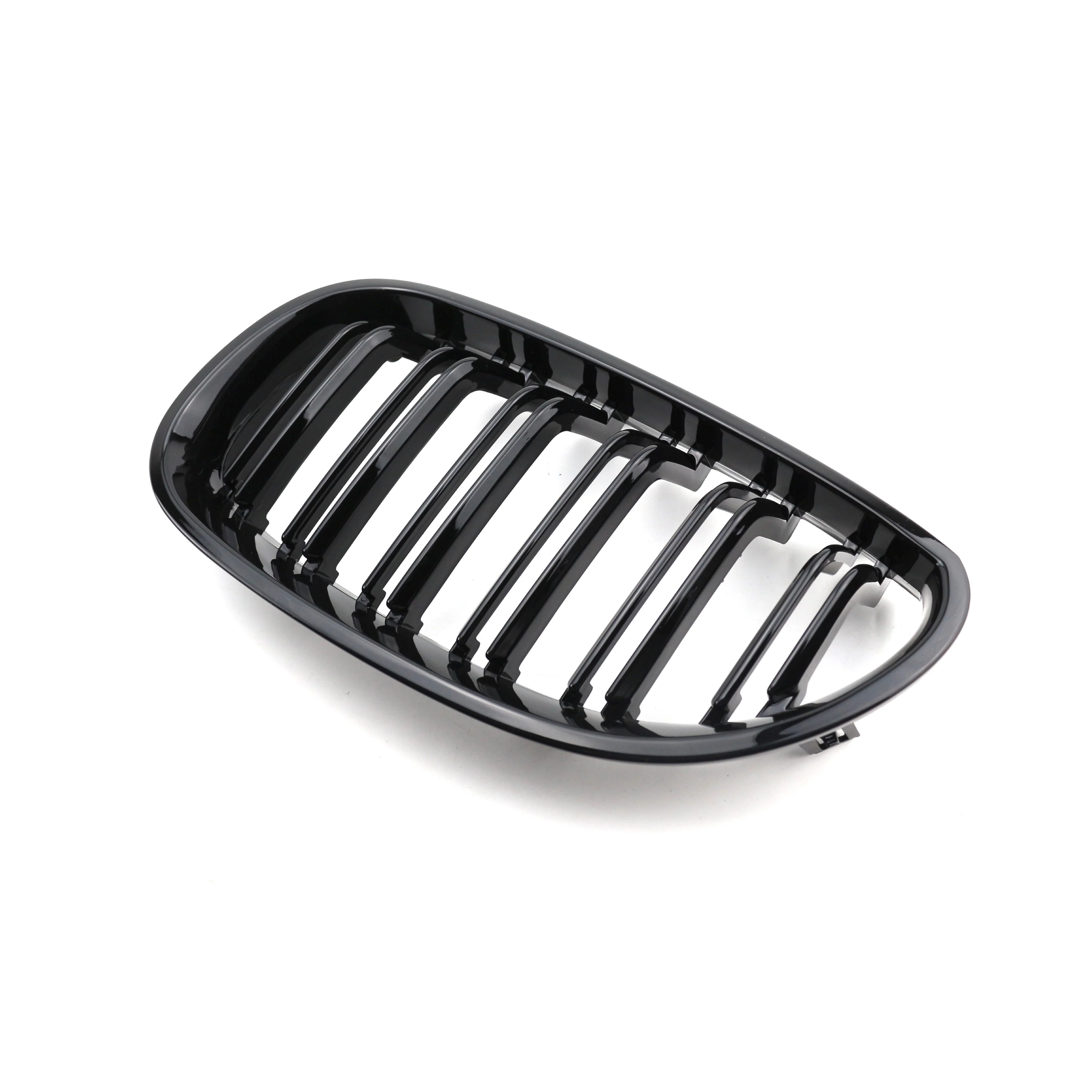 product tiypeor car diamond meteor front kidney grill for bmw e60 2003   2009 5 series gloss black-10