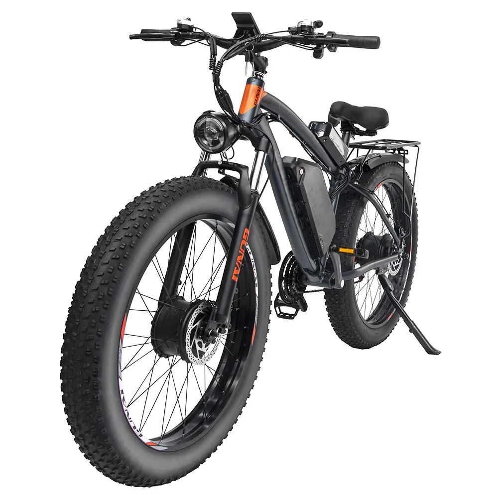 E Bike 2000W Dual Motor EU Fat Bike Elektro 2000W Mountainbike EU Gunai GN88 Adult Ebike Fahrrad MTB 26 X4.0 Reifen 1000W * 2