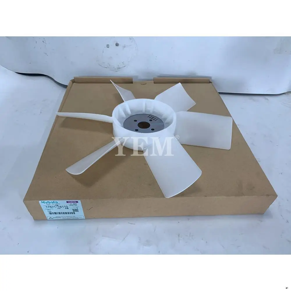 Cooling Fan 17371-74110 for Kubota V2403 D1703 D1503-M V1903 V2003-M V2203-M-T V2203 V2203-M V2403-CR D1703-M Engine