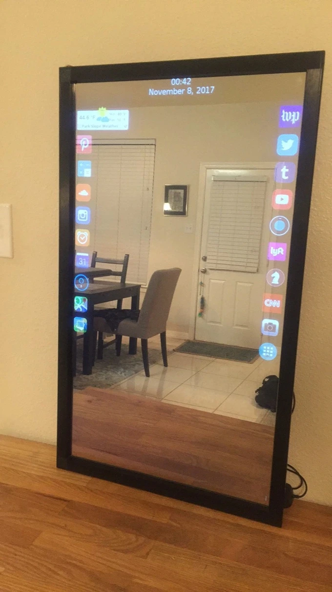 Wifi Smart Mirror Smart Android Mirror Smart Bath Mirrors Touchscreen Android