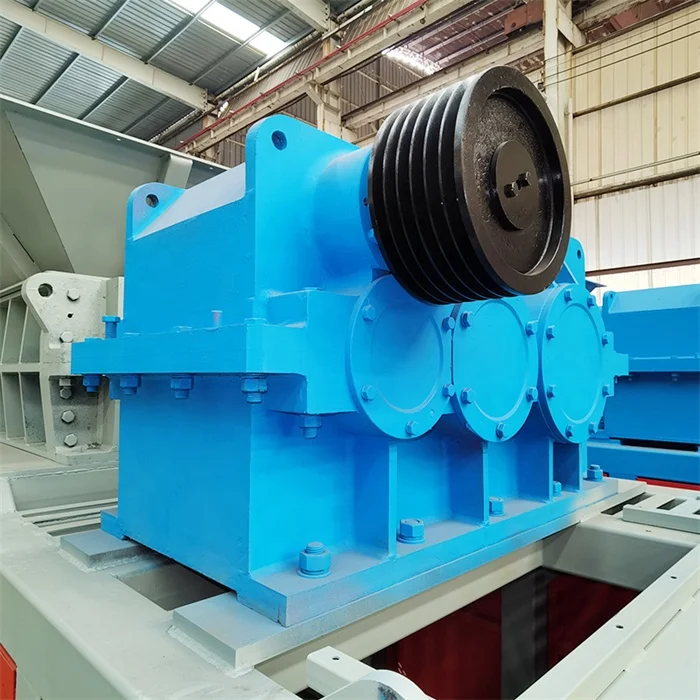 Double Shaft Hdpe Plastic Eps Polystyrene Hdpe Plastic Bumper Shredder Grinder Crusher Machine