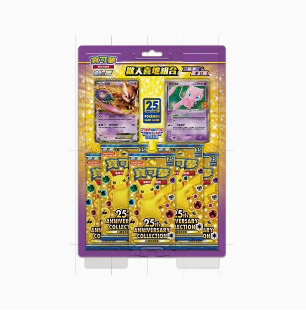 pokemon trading card game como se juega Pokemon TCG: 25th Anniversary Pikachu V Union Collection – Toy Mandala main image 1