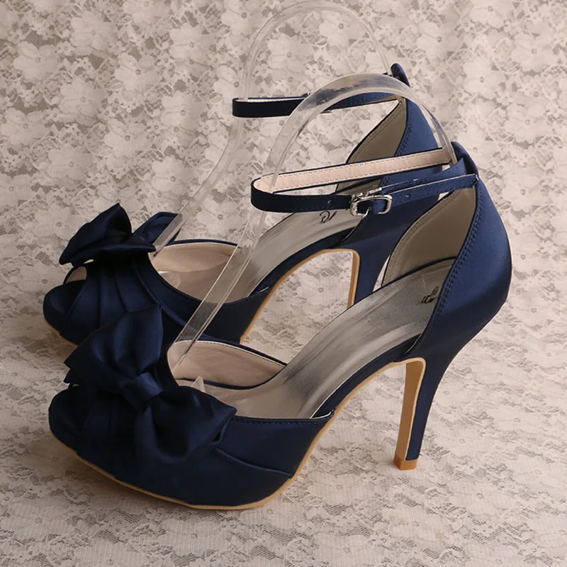 hire Beloved escape 4 Inch Heel Wedding Shoes With Ankle Strap - Buy Manufacture Of Wedding  Shoes,Pure Color Peep Toe Open Toe Wedding Shoes,Wedding Shoes For Women In  Navy Product on Alibaba.com