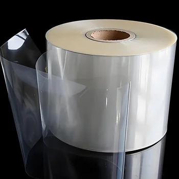 China Manufacturer Bopp Electronic Good Transparency easy tear Pet Embossed Film packaging film roll