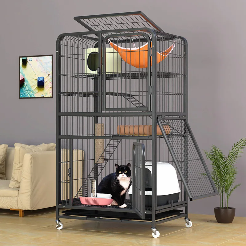 Three Layers Of The Cat Cage Hot Sale Cat Cages Collapsable Carriers