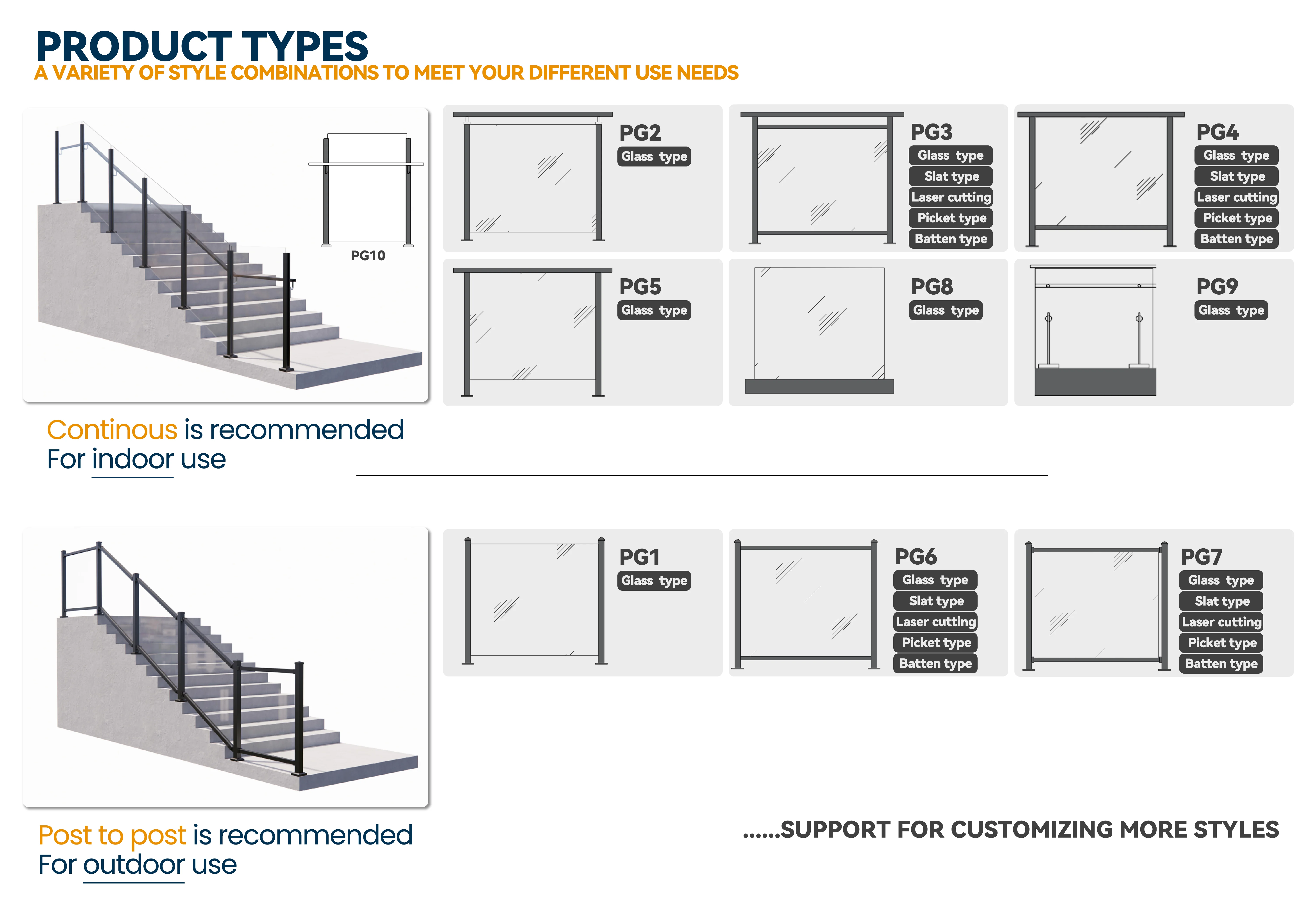 Across Railing Outdoor Garden Powder Coated Black Aluminum Balcony Deck Sair Picket ...