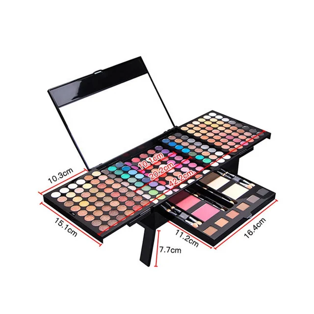 Custom Your Own Brand Pigment 194 Colors Eye shadow Case Makeup Set Cosmetic Pressed Private label Eyeshadow - Image 2