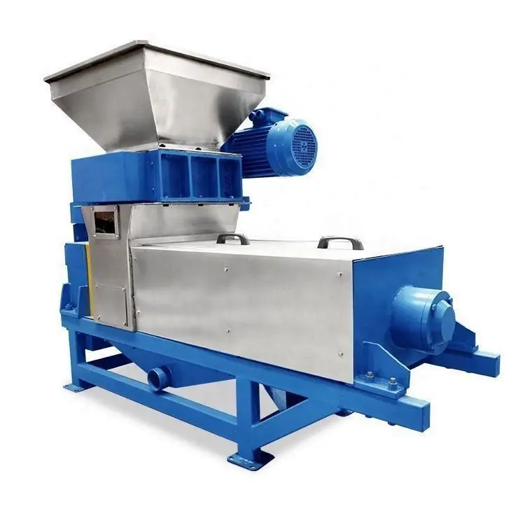 Fruit Juice Squeezing Machine Grape Juice Steamer Extractor Spent Grain Dewatering Machine