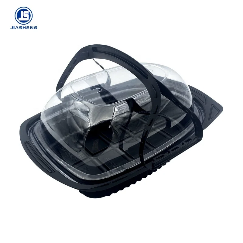 Portable Disposable Oval Roast Chicken Container Take Away Food Container Roast Chicken Boxes