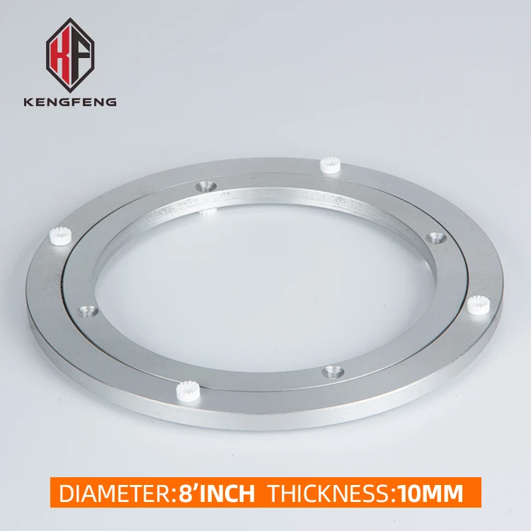 
 Заводская поворотная пластина, стеклянный стол, поворотный стол, подшипник, обеденный стол, 360 градусов, алюминиевые подшипники для «ленивых»  