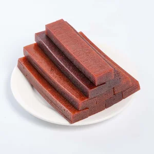 Snack Healthy Dried Fruit High Quality Chinese Snacks Natural Sweet Taste Bulk Pack Hawthorn Fruit Leather