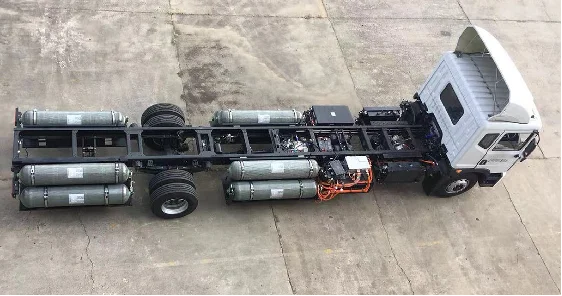 210L Hydrogen Gas Tank Assembly 35MPa Hydrogen Storage Cylinder for ...