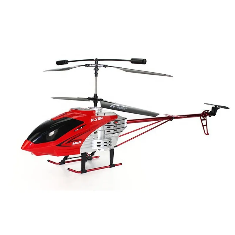Wholesale 3.5CH Alloy Large Scale Model Aircraft Hover 89CM Big Flying RC Helicopters LH 1301 With Gyroscope