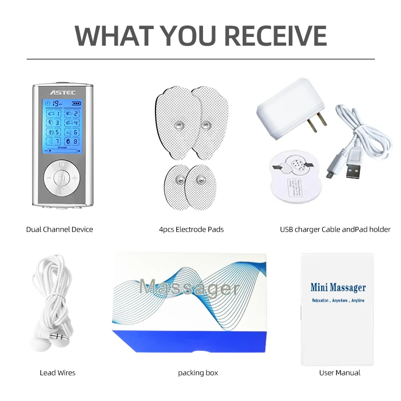Tens Unit Pain Relief Physical Muscle Korean Therapy Massage Equipments Medical