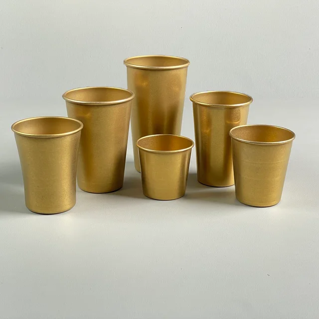 Hui-e Single Layer 304 Stainless Steel Water Cup Stackable New Design Coffee Mug for Office Use