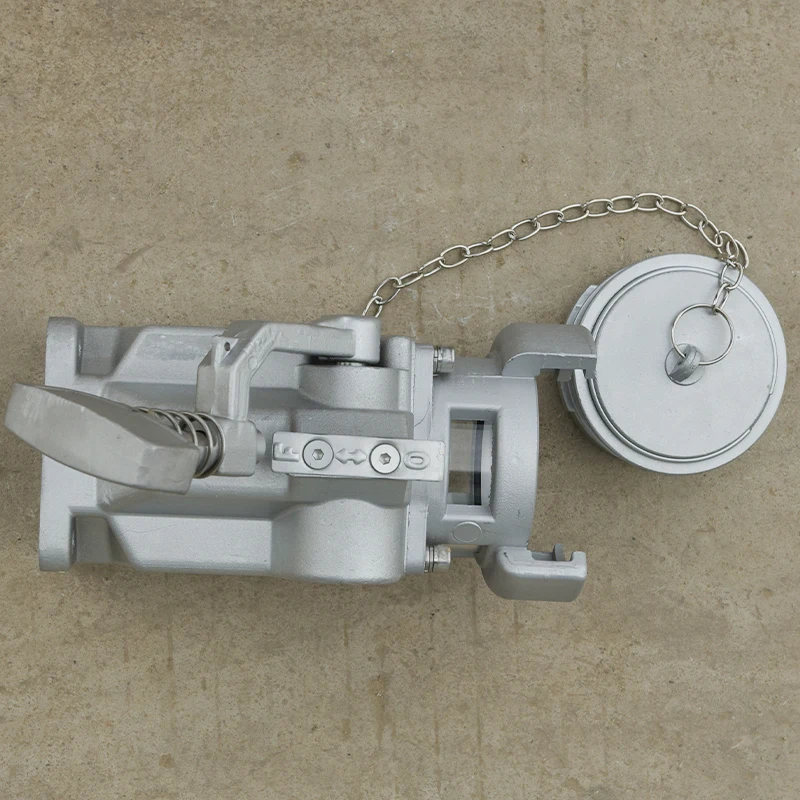 3' Oil tank French Discharge Valve Bottom Loading Unloader Kit