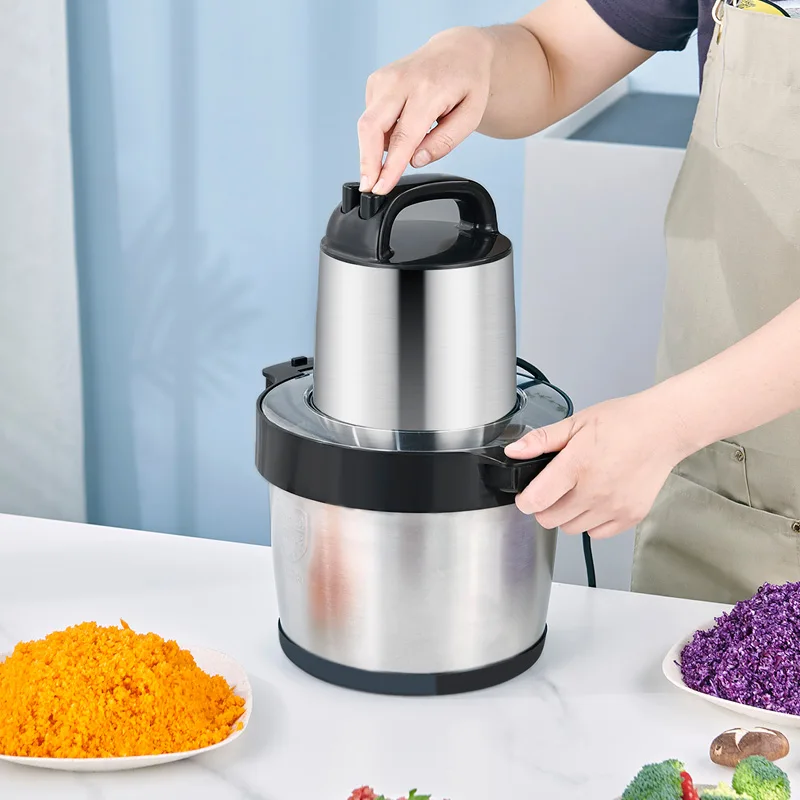 Mixeur fufou mix poundo yam pounder mixer промышленная Мясорубка из нержавеющей стали 6 л для приготовления фуфу