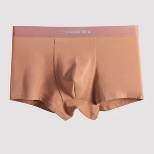 Hygieia High Quality Custom Men's Anti-bacterial Boxer Underwear Plus Size Anti-Grinding Leg Four-Corner Boxer Briefs for Men