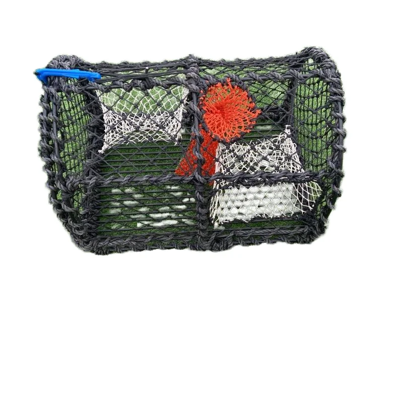 creel fishing net Creel Stainless Steel Frame with PE Net Multifilament Fishing Trap for  Lobster Crab Fish Shrimp for Aquaculture and Farming