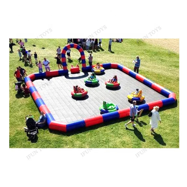 Коммерческие надувные бампер автомобиля поле воздуха Герметичный картинг надувной манеж для спортивных
