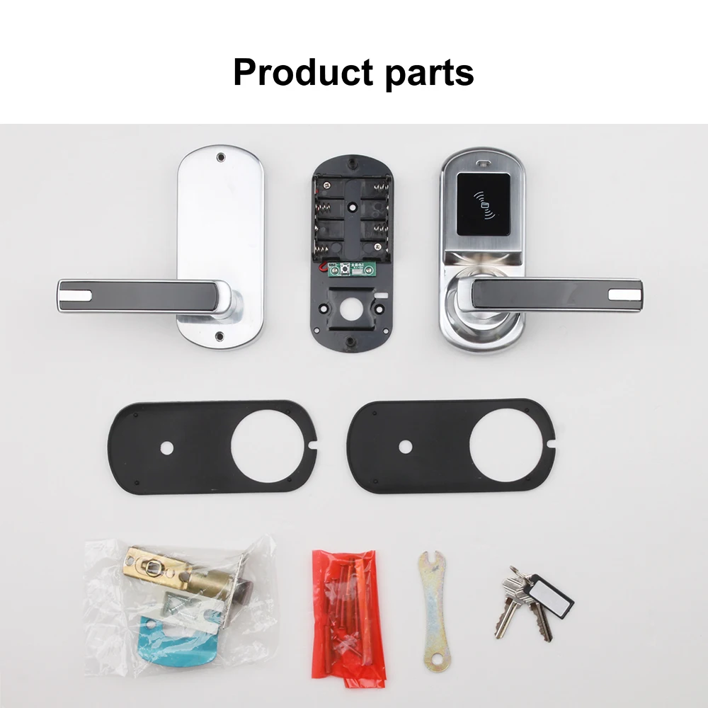 Locstar High Security Small Keyless Door Lock Electronic Hotel Room Door Lock