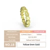 Yellow 6mm Gold