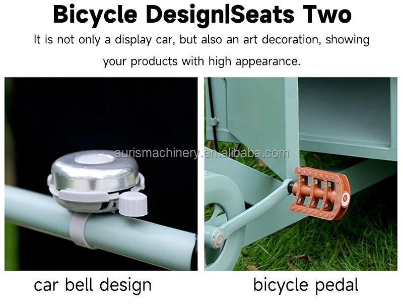 New Design Outdoor Mobile Coffee Tricycle Food Bike For Sale Tricycle