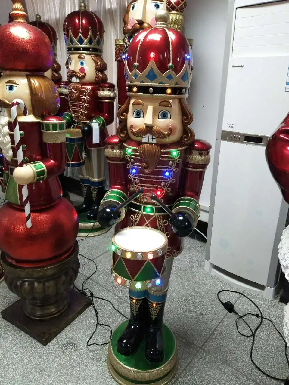 Large Giant Life Size Nutcracker Soldier 6ft Resin Crafts Christmas