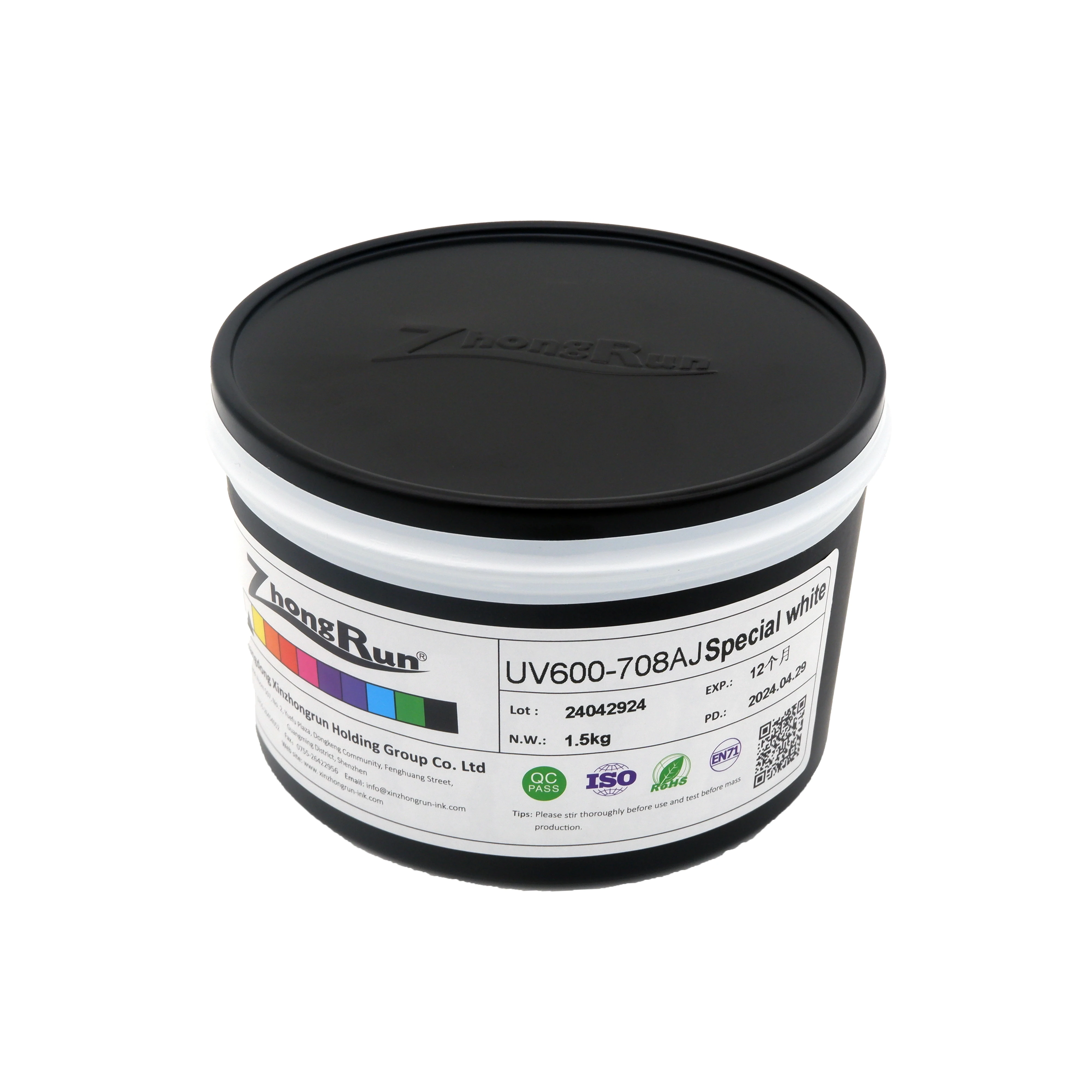 uv 600-aj (附着力) 中润印刷油墨