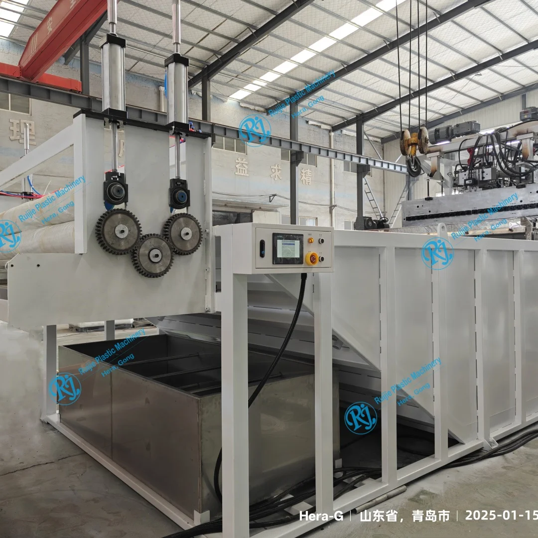 product double layer poe mattress production machine single screw design different hardness include bearing gearbox for pe for plate-3