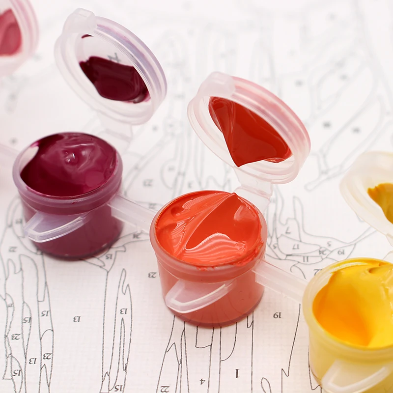 Diy Painting By Number Sets Van Gogh The Starry Night Oil Painting Hand