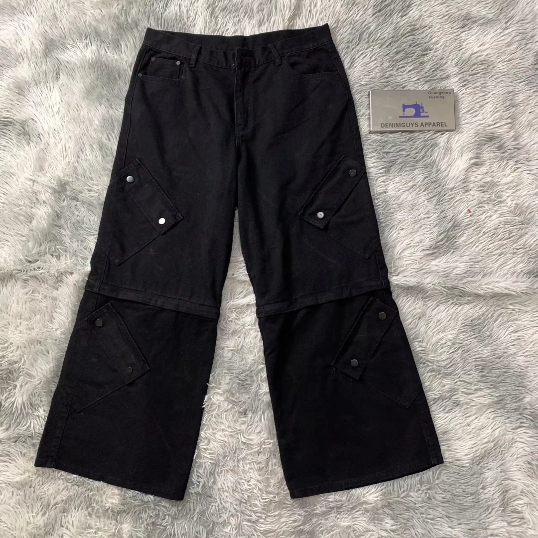 Men's Heavy-Duty Straight Fit Cargo Pants – Rugged Outdoor Streetwear