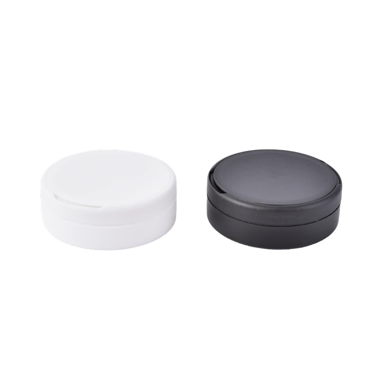 Factory Wholesale Custom Plain Round Classic Snus Cans Plastic Cans Tobacco  Tins