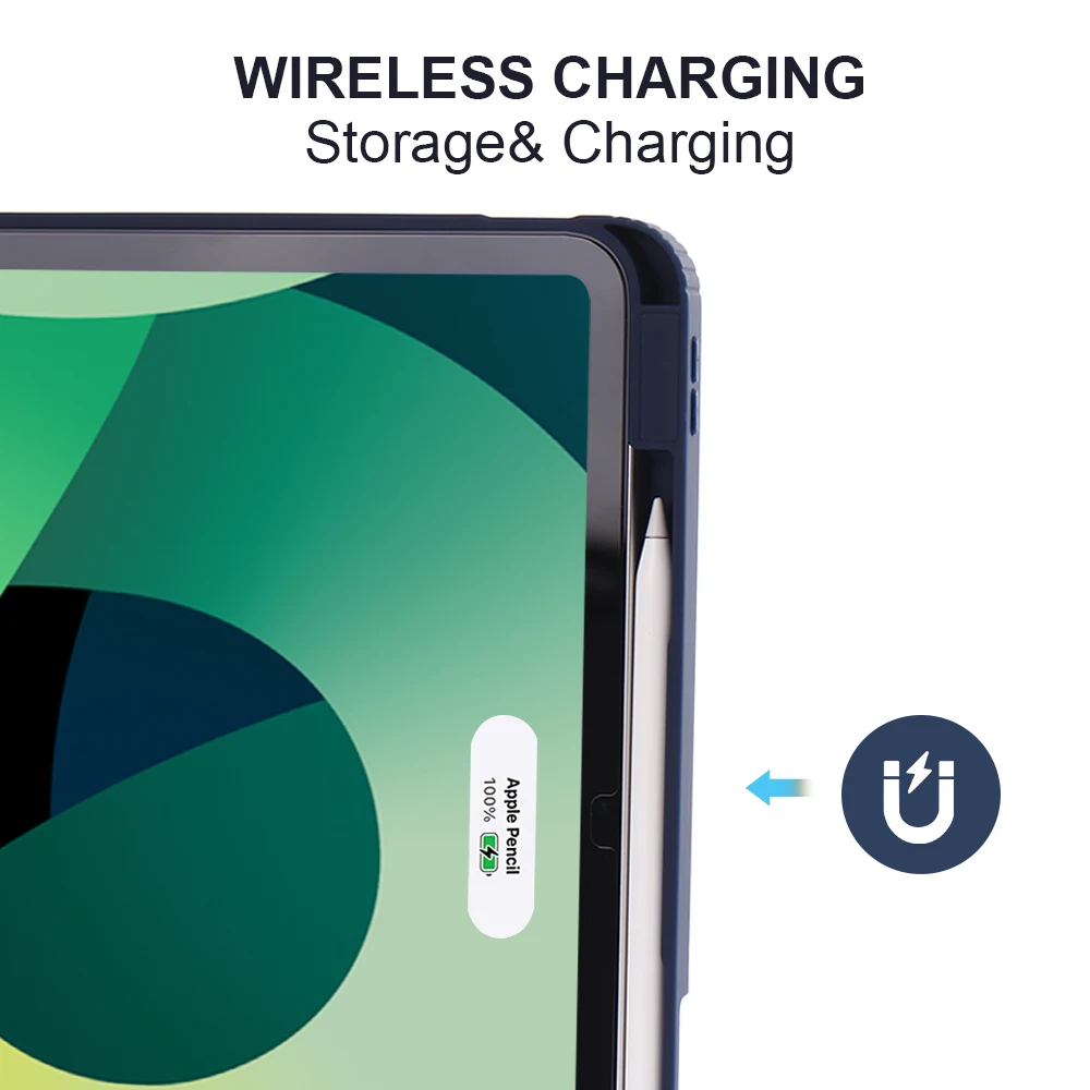 Smart Trifold Stand Protective Custom Cover For Samsung Tablet S6 Lite