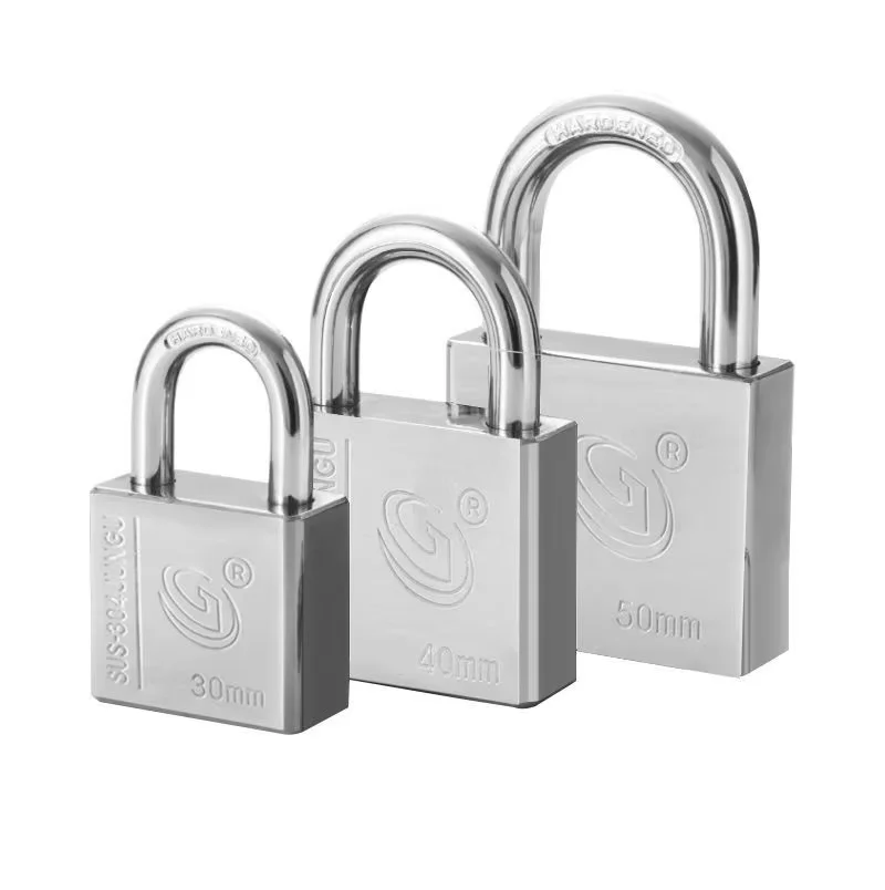 304 Stainless Steel G Type Waterproof Rust Rain-proof Outdoor Warehouse Door Household Padlock