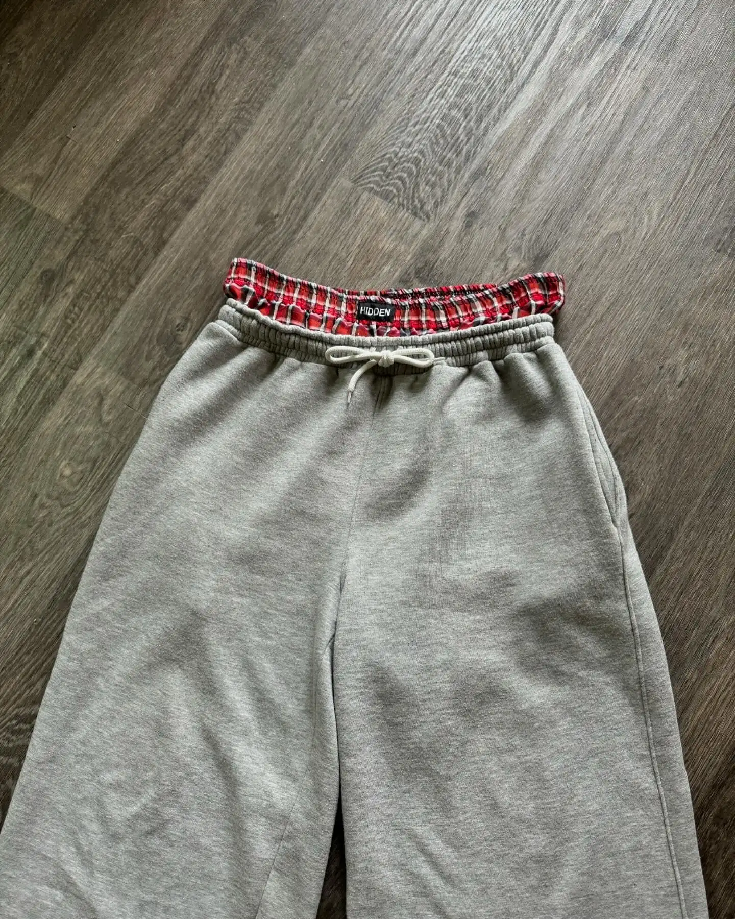 Custom Oversized Open Bottom Wide Straight Leg Boxer Baggy Double Waist Trackpants Track Jogger Sweat Pant Flared Sweatpants Men gallery 3