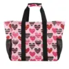 Pink Striped Hearts