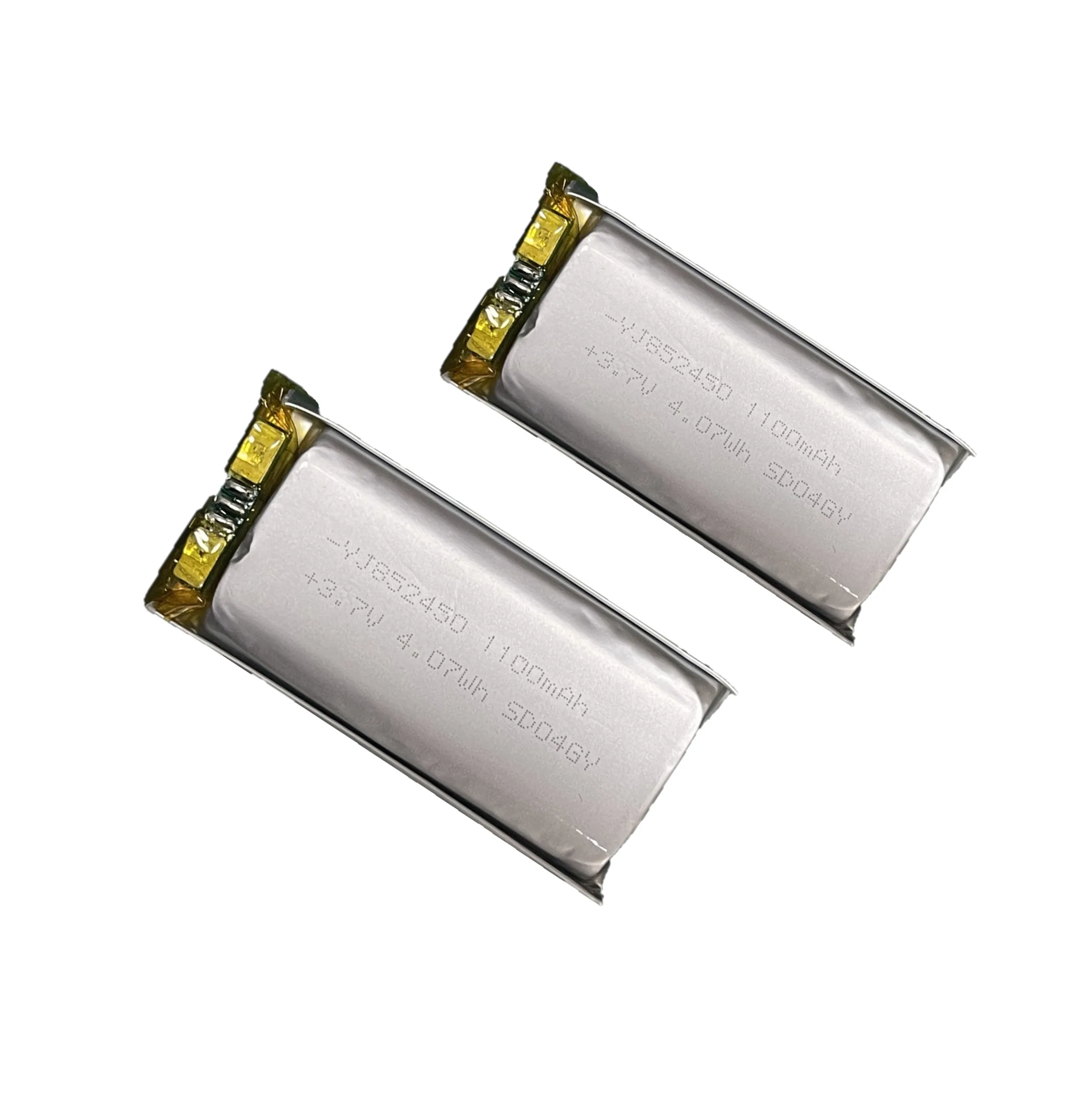 Lithium Polymer Battery Wholesale 3.7v YJ852450 1100mah LCO  