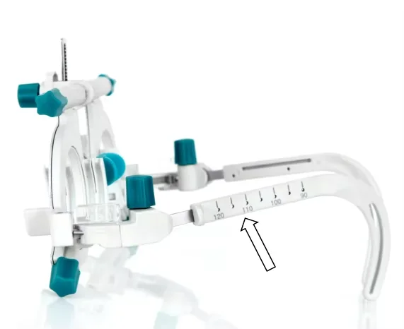 Trial Lens Frame UTF-T4880 Top Quality White Metal Universal Trial Frame for Eye Optometry Optical Lens Trail Lens Set