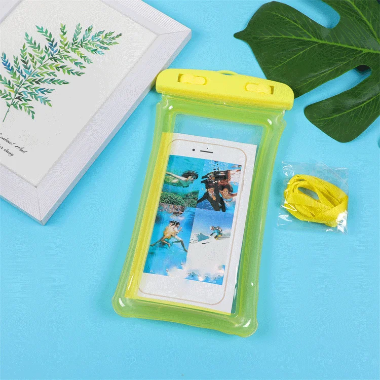 Clear Tpu Waterproof Swim Bag Phone Case For Iphone For Samsung All