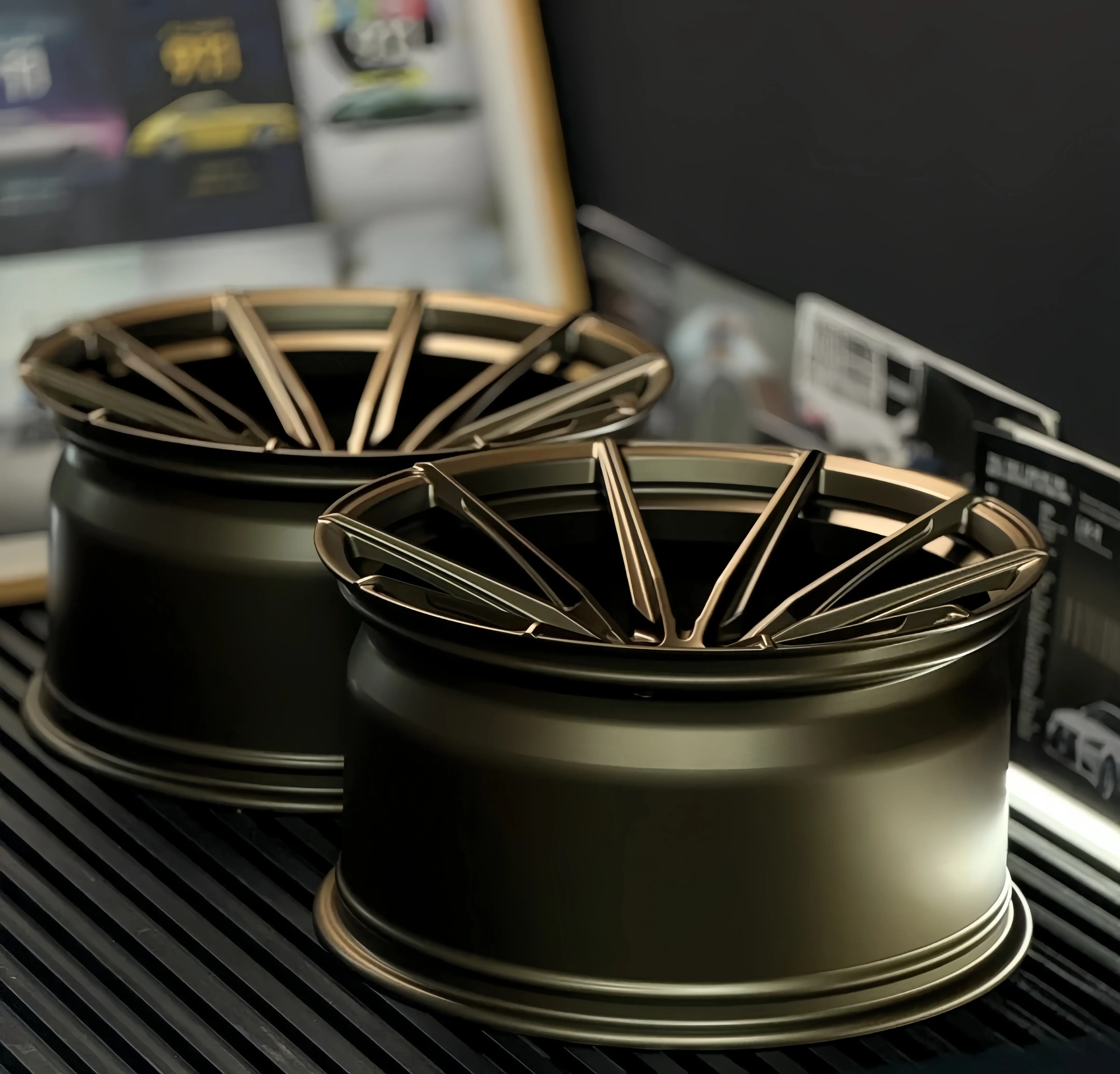 XINLAI Custom Deep Concave Forged 5x112 5x120 6x139.7 18-22inch Aluminium Alloy Wheels 1 Piece for E30 E46 E60 F10 - Image 3